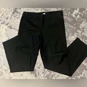 Black Side Zip Slacks